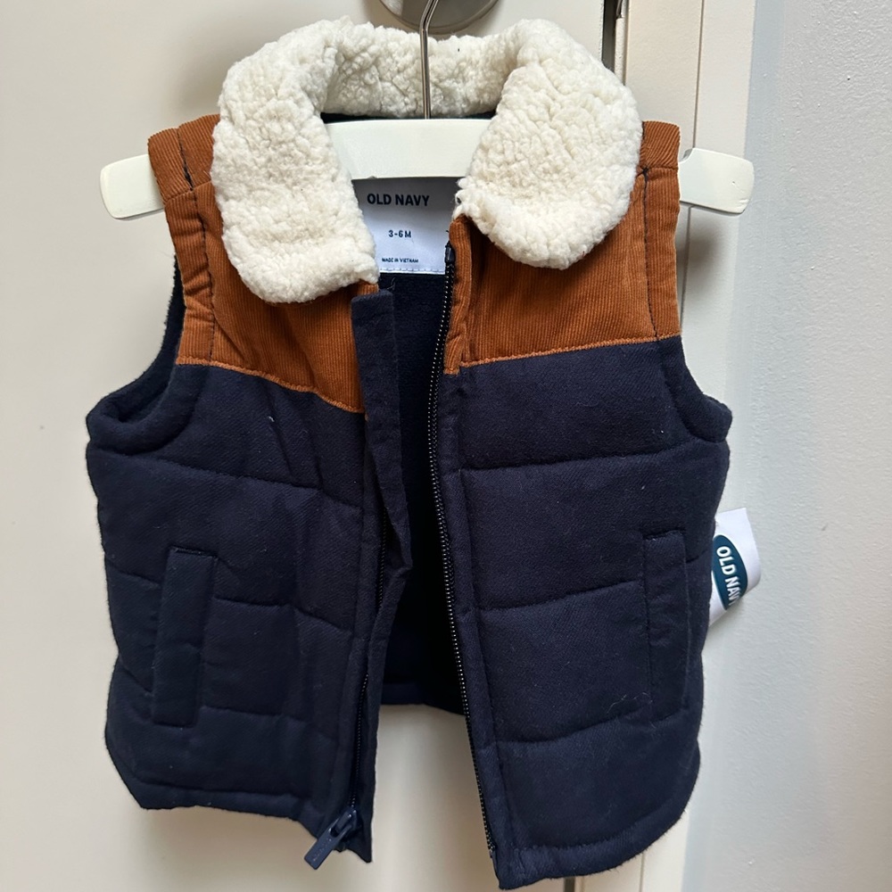 New with tag old navy kid winter fleece vest